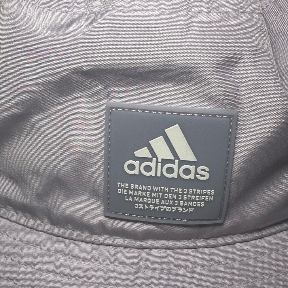 adidas lilac Women's Foldable Bucket 
Hat (GB4263) - Picture 5 of 7